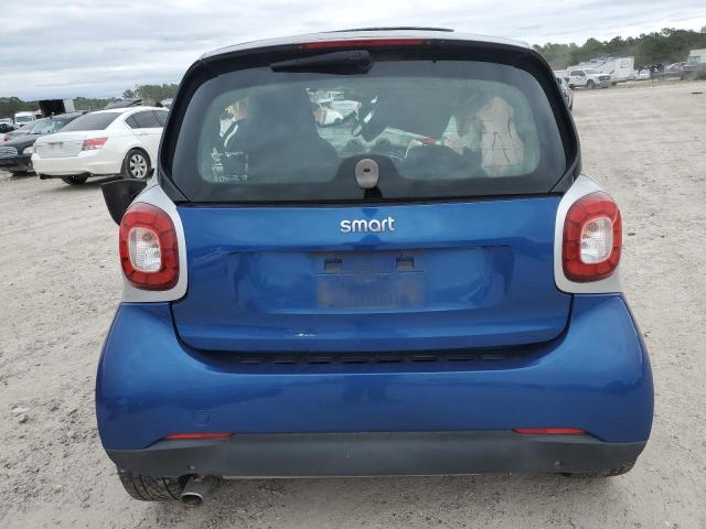 WMEFJ5DA3GK054173 - 2016 SMART FORTWO BLUE photo 6