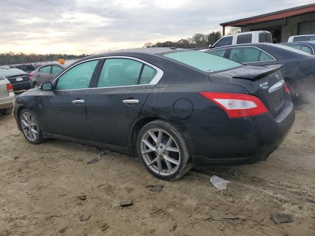 1N4AA5AP1BC862421 - 2011 NISSAN MAXIMA S BLACK photo 2