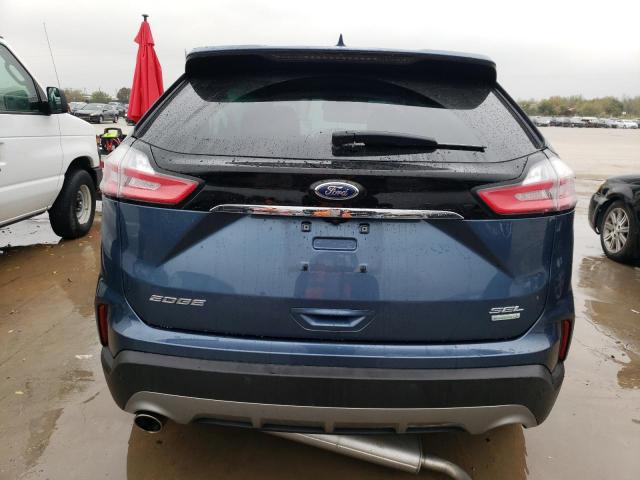 2FMPK3J92KBC62056 - 2019 FORD EDGE SEL BLUE photo 6