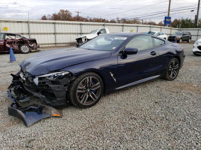 WBAAE4C01LCD23999 - 2020 BMW 840XI BLUE photo 1