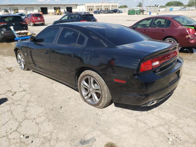 2C3CDXBG7DH624615 - 2013 DODGE CHARGER SE BLACK photo 3