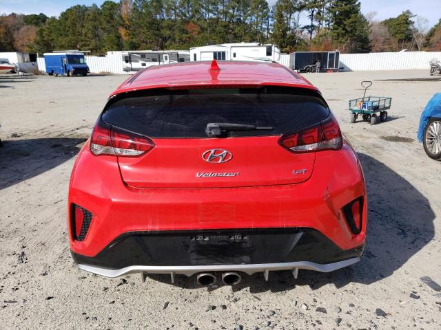 KMHTH6AB3LU026660 - 2020 HYUNDAI VELOSTER TURBO RED photo 6