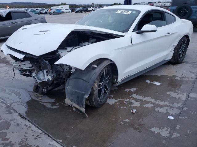 1FA6P8TH5J5156180 - 2018 FORD MUSTANG WHITE photo 1