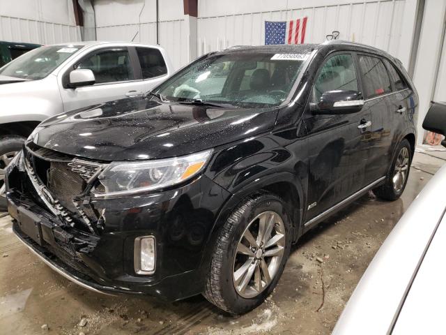 5XYKWDA76FG643885 - 2015 KIA SORENTO SX BLACK photo 1