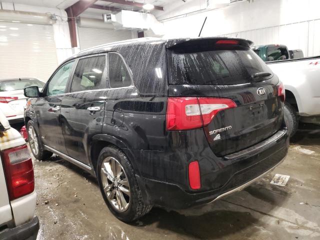 5XYKWDA76FG643885 - 2015 KIA SORENTO SX BLACK photo 2