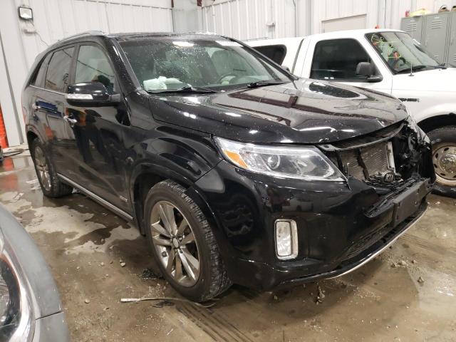 5XYKWDA76FG643885 - 2015 KIA SORENTO SX BLACK photo 4