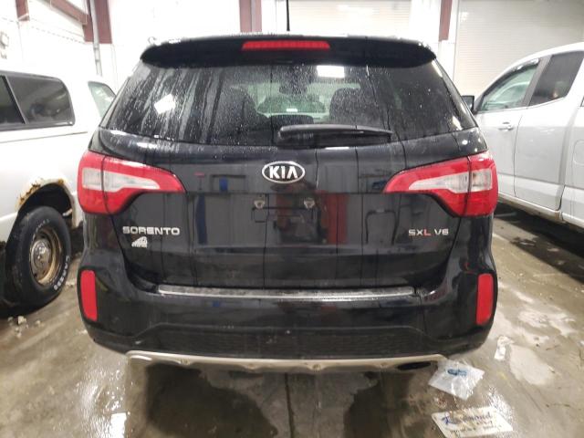 5XYKWDA76FG643885 - 2015 KIA SORENTO SX BLACK photo 6