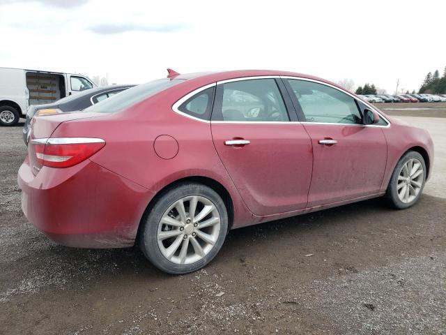 1G4PP5SK1E4206798 - 2014 BUICK VERANO RED photo 3