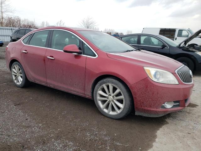 1G4PP5SK1E4206798 - 2014 BUICK VERANO RED photo 4