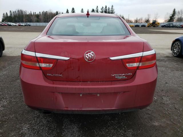 1G4PP5SK1E4206798 - 2014 BUICK VERANO RED photo 6