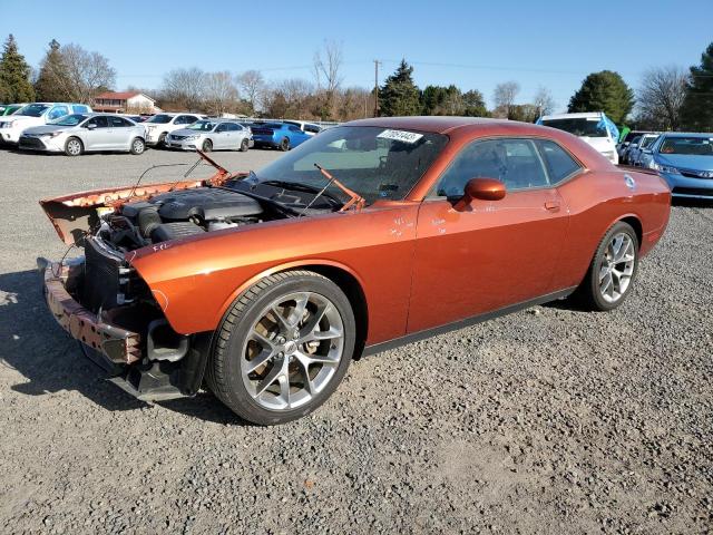 2C3CDZJG8MH649942 - 2021 DODGE CHALLENGER GT ORANGE photo 1