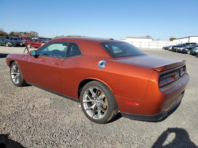 2C3CDZJG8MH649942 - 2021 DODGE CHALLENGER GT ORANGE photo 2