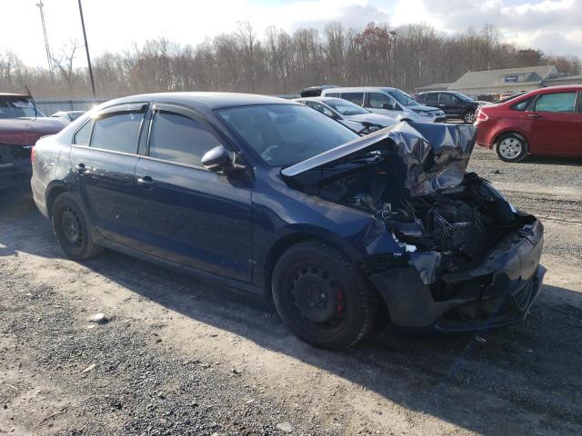 3VWDZ7AJ7BM078991 - 2011 VOLKSWAGEN JETTA SE BLUE photo 4