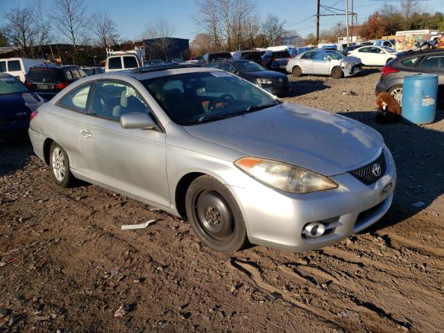 4T1CE30P27U753217 - 2007 TOYOTA CAMRY SOLA SE SILVER photo 4