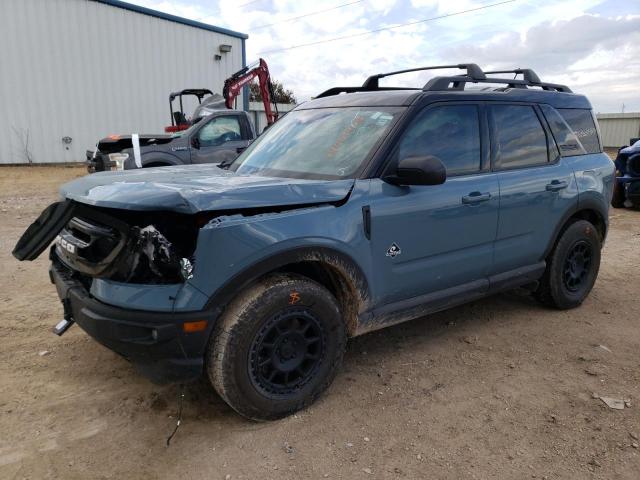 3FMCR9C6XNRD00798 - 2022 FORD BRONCO SPO OUTER BANKS GRAY photo 1