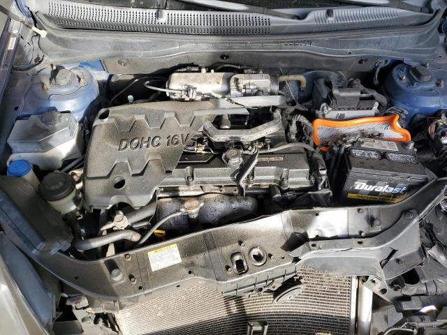 KMHCM36C18U094863 - 2008 HYUNDAI ACCENT GS BLUE photo 11