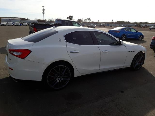 ZAM57RTA8F1137213 - 2015 MASERATI GHIBLI S WHITE photo 3