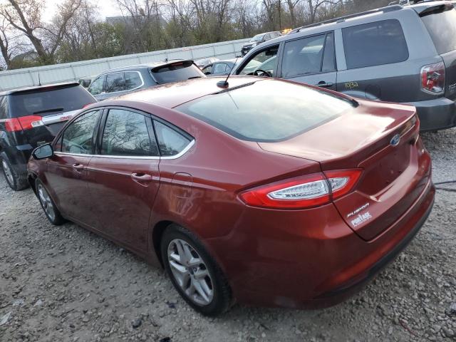 3FA6P0H77ER174698 - 2014 FORD FUSION SE RED photo 2