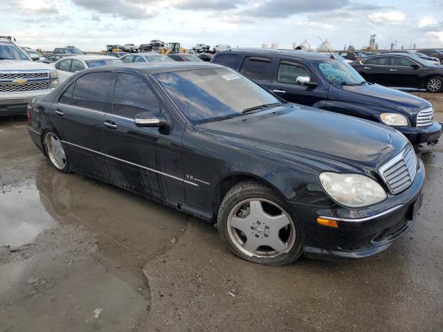 WDBNG74J24A423416 - 2004 MERCEDES-BENZ S 55 AMG BLACK photo 4