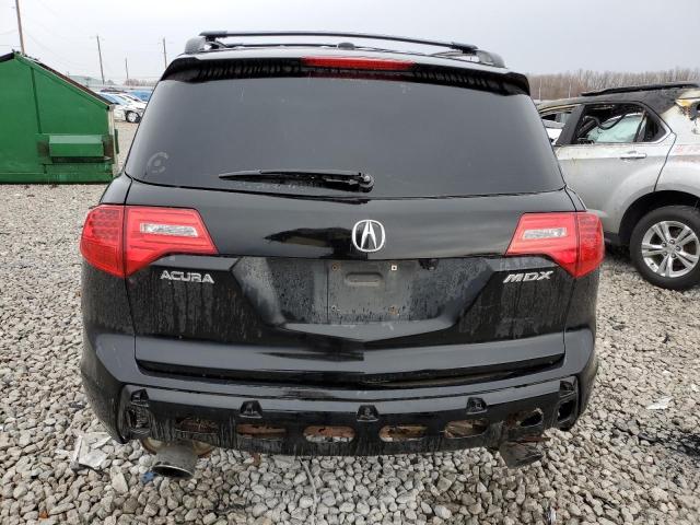 2HNYD28347H550996 - 2007 ACURA MDX TECHNOLOGY BLACK photo 6