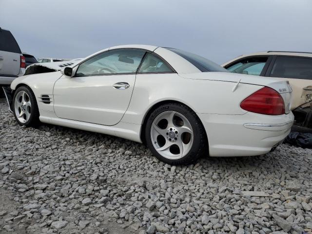 WDBSK75F54F069325 - 2004 MERCEDES-BENZ SL 500 WHITE photo 2