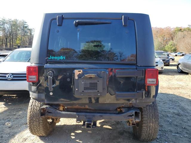 1J4GA39168L529370 - 2008 JEEP WRANGLER U X BLACK photo 6