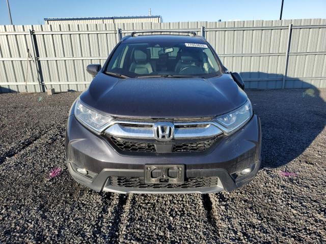 2HKRW2H83HH141364 - 2017 HONDA CR-V EXL BLACK photo 5