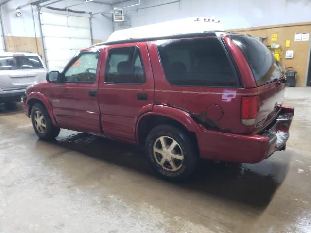 1GHDT13W7X2709631 - 1999 OLDSMOBILE BRAVADA BURGUNDY photo 2