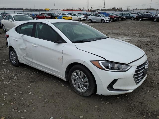 5NPD74LF3JH403057 - 2018 HYUNDAI ELANTRA SE WHITE photo 4