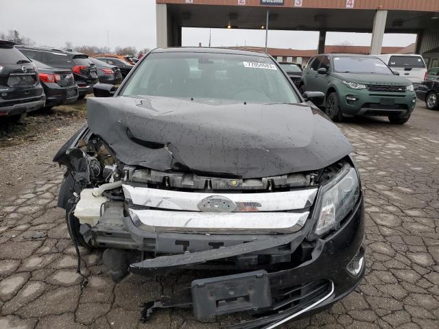 3FAHP0JA1CR433651 - 2012 FORD FUSION SEL BLACK photo 5