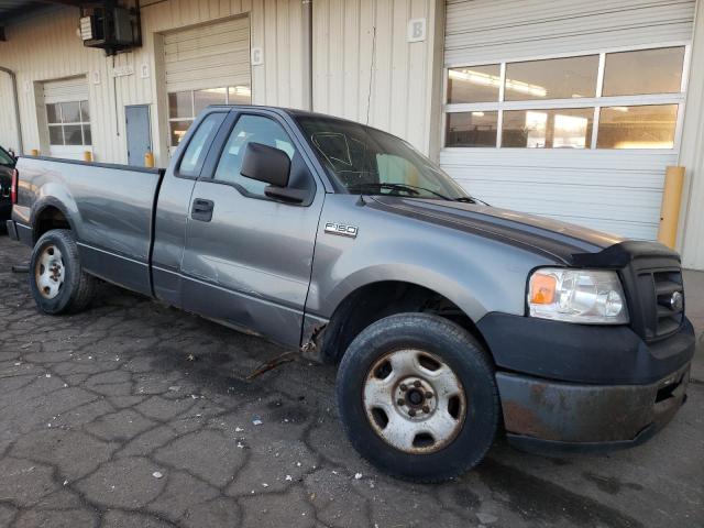 1FTRF12296NA17059 - 2006 FORD F150 GRAY photo 4