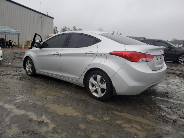 KMHDH4AE1CU370555 - 2012 HYUNDAI ELANTRA GLS SILVER photo 2