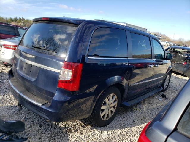 2C4RC1BG3FR589509 - 2015 CHRYSLER TOWN & COU TOURING BLUE photo 3