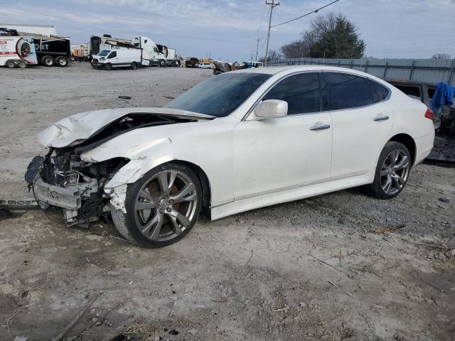 JN1AY1APXCM530314 - 2012 INFINITI M56 WHITE photo 1