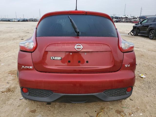 JN8AF5MR2HT704160 - 2017 NISSAN JUKE S RED photo 6