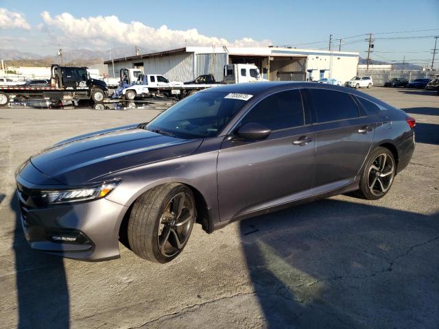 1HGCV1F35KA091089 - 2019 HONDA ACCORD SPORT GRAY photo 1