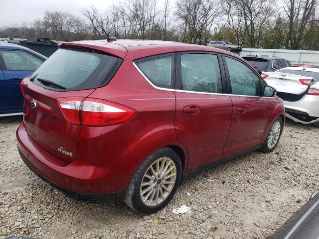 1FADP5BU6FL124328 - 2015 FORD C-MAX SEL RED photo 3