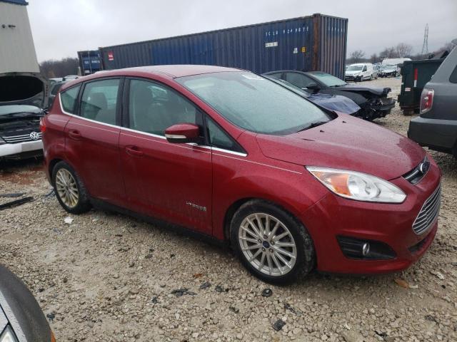 1FADP5BU6FL124328 - 2015 FORD C-MAX SEL RED photo 4