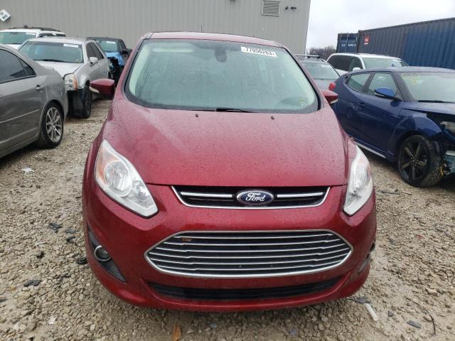 1FADP5BU6FL124328 - 2015 FORD C-MAX SEL RED photo 5