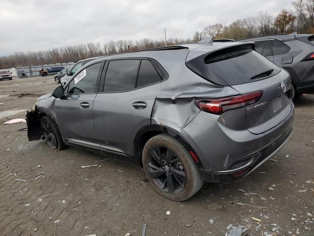 LRBFZNR49ND043849 - 2022 BUICK ENVISION ESSENCE GRAY photo 2