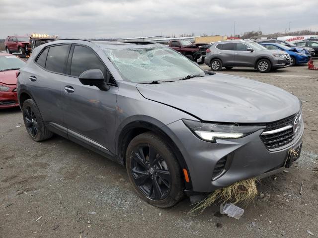 LRBFZNR49ND043849 - 2022 BUICK ENVISION ESSENCE GRAY photo 4