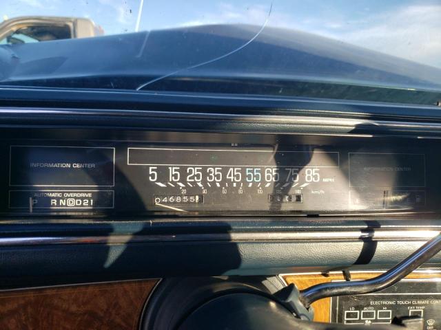 1G4CW69B5G1446213 - 1986 BUICK ELECTRA PARK AVENUE BLUE photo 9