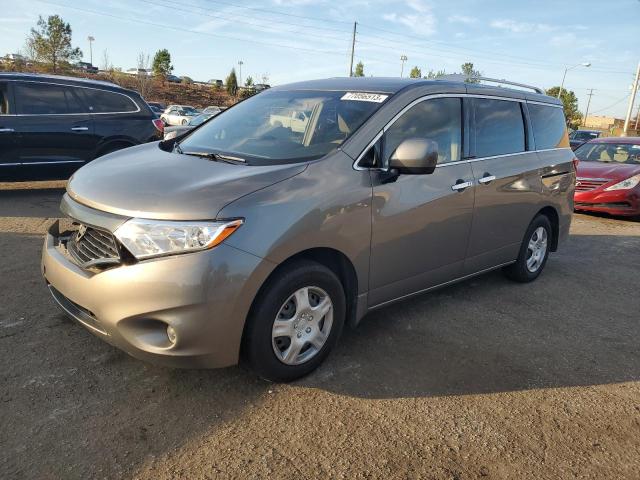 JN8AE2KP2F9127093 - 2015 NISSAN QUEST S GRAY photo 1