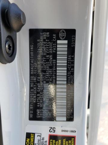 4T1T11AK8PU784488 - 2023 TOYOTA CAMRY SE NIGHT SHADE WHITE photo 12