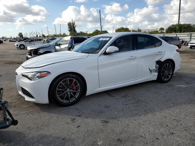 ZARFAEBN1H7545971 - 2017 ALFA ROMEO GIULIA WHITE photo 1