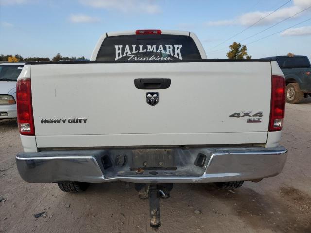 3D7KS28D65G829458 - 2005 DODGE RAM 2500 ST WHITE photo 6