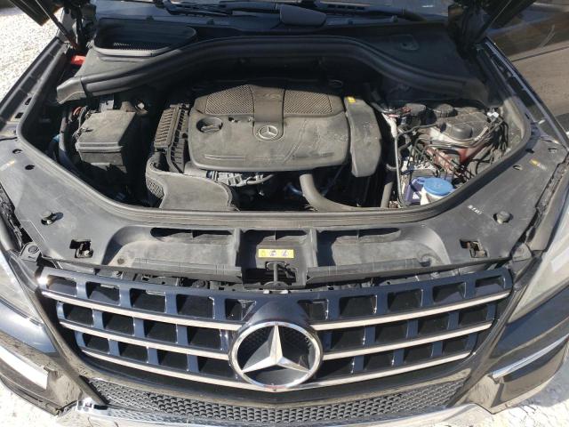 4JGDA5HB5FA465454 - 2015 MERCEDES-BENZ ML 350 4MATIC BLACK photo 12