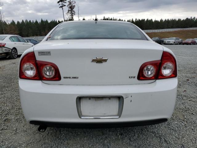 1G1ZK57B694160906 - 2009 CHEVROLET MALIBU LTZ WHITE photo 6