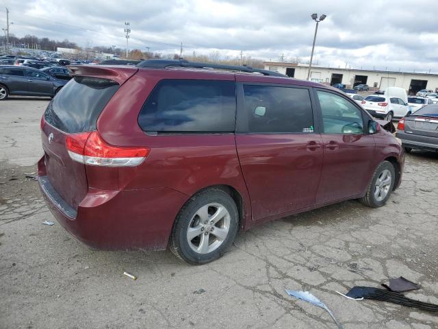 5TDKK3DC3BS029131 - 2011 TOYOTA SIENNA LE RED photo 3