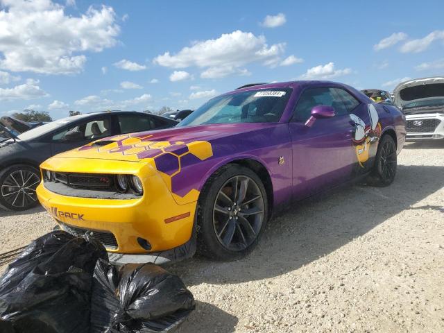 2C3CDZFJ9KH606888 - 2019 DODGE CHALLENGER R/T SCAT PACK PURPLE photo 1